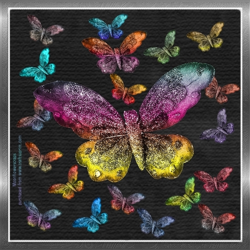 Fantasy Forest Magical Butterflies 