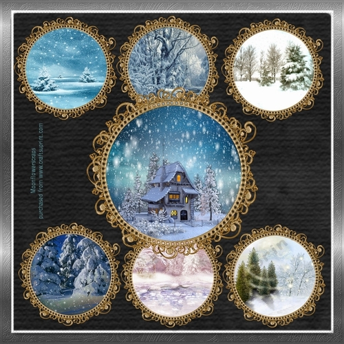 Winter Wonderland Toppers 