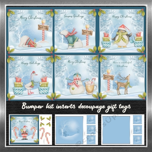 Whimsical Christmas Bumper Kit 