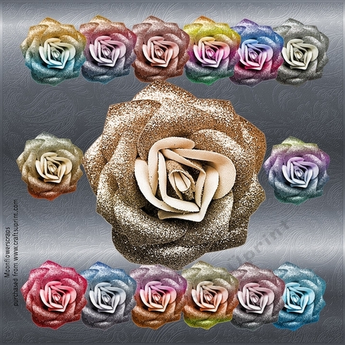 Glitter Flowers
