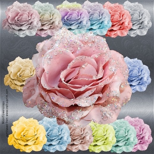 Glitter Roses