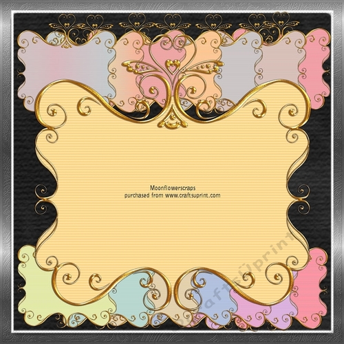 Gold Deco Frame Mats 