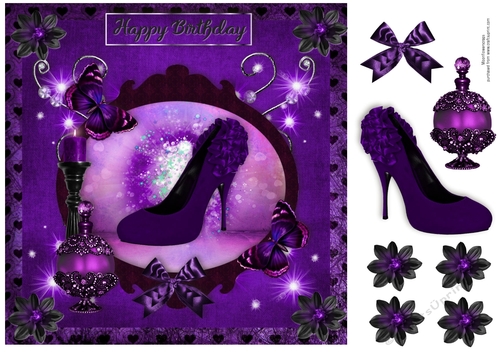 Loving Purple Birthday 