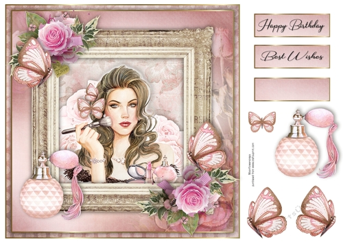 8X8 Beautiful Birthday 