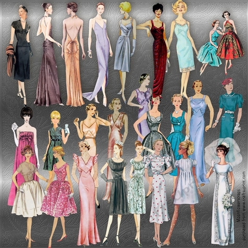 Vintage Ladies Clipart