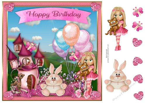 8x8 Fairy tale Birthday 