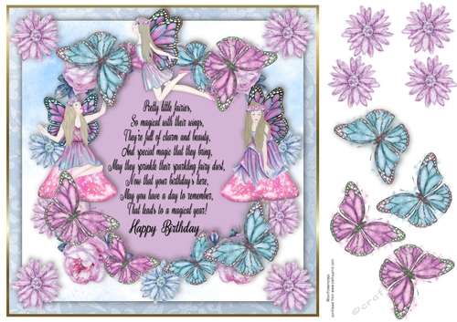 8x8 Fairy Wishes 1