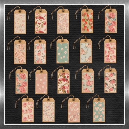 Spring Fling Matching Tags