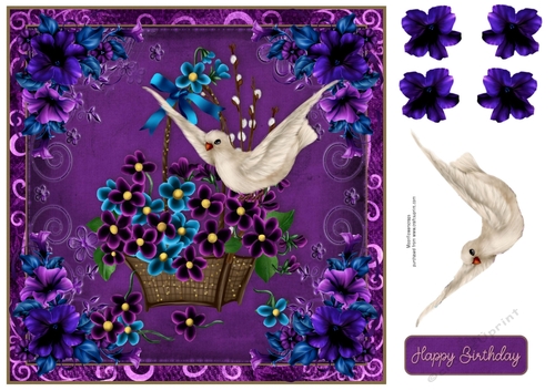 8x8 Birdy Birthday 