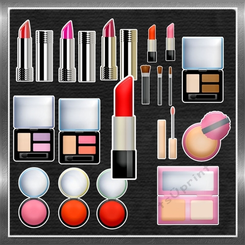 Sticker Effect Makeup 