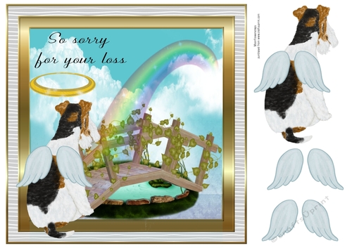 Pet loss Fox terrier 