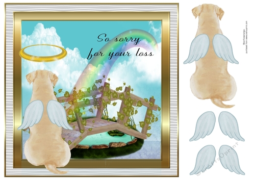 Pet loss Golden Lab 