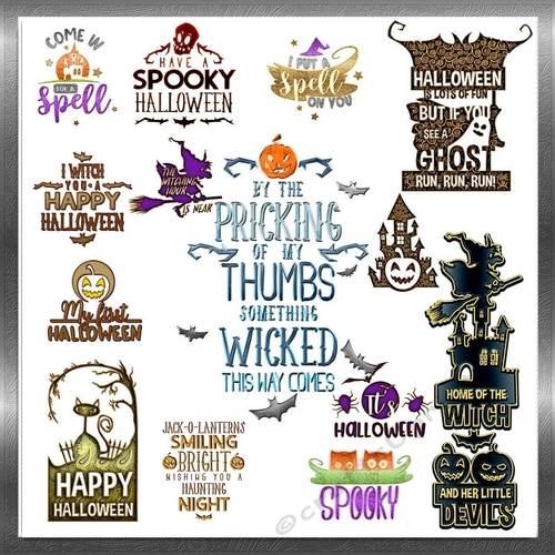 Designer Resource Halloween Wordart 