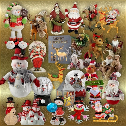 Designer Resource Golden Christmas Mix