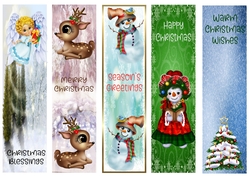 Christmas Bookmarks 1