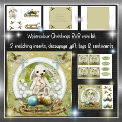 8x8 Water Color Mini kit 1