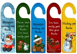 Waiting For Santa Door Hangers
