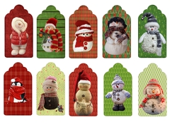 Snowmen Gift Tags