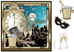 8x8 Happy New Year 2020