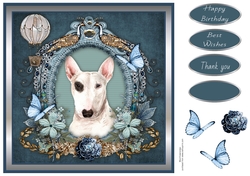 Butterfly Wishes English Bull Terrier