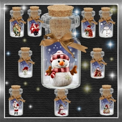 Magical Christmas Bottles