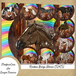 Designer Resource Rainbow Bridge Horses