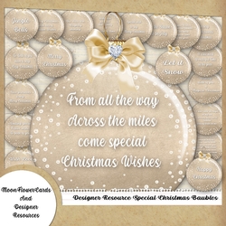 Designer Resources Special Christmas Baubles