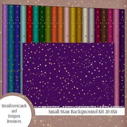 Gold Star Background Kit