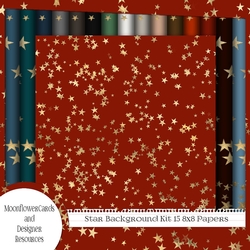 Gold Star Background Kit