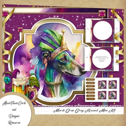 Mardi Gras Grey Hound Mini Kit