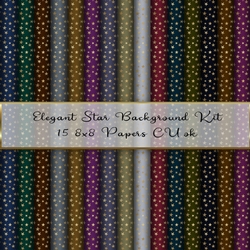 Elegant Star Background Kit