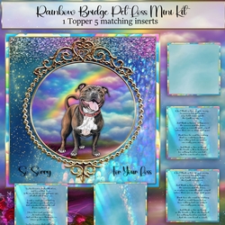Rainbow Bridge Pet Loss Staffy 2