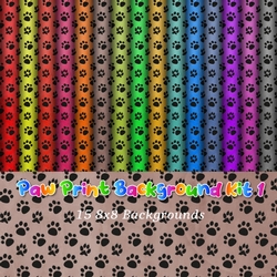 PawPrint   Background Kit