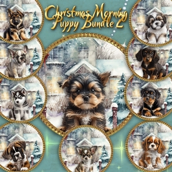 Christmas Morning Puppy Bundle 2