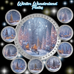 Winter Wonderland Plates 1