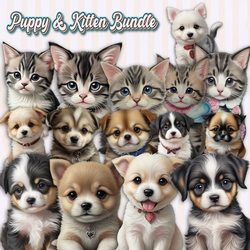 Kitten and Puppy Bundle 