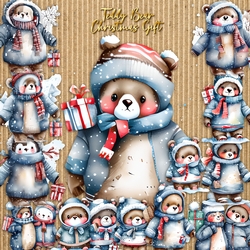 Teddy Bear Christmas Gift