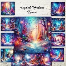 Christmas Magical Forest