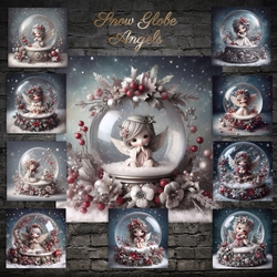 Snow Globe Angels 