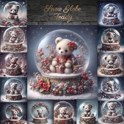 Snow Globe Teddy Bears
