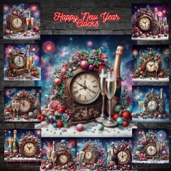 Happy new Year Clocks