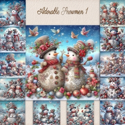 Adorable Snowmen 1