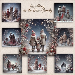 Walking in the Snow Family