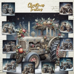 Christmas Tractor