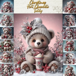 Christmas Hot Chocolate Teddy