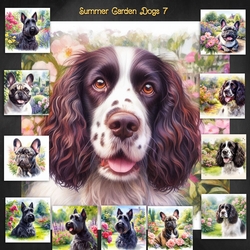 Summer Garden Dog 7