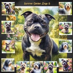 Summer Garden Dog 8