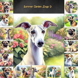 Summer Garden Dog 9