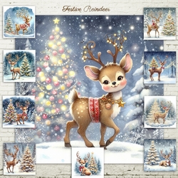Festive Reindeer