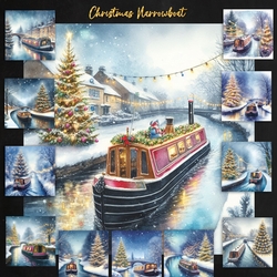 Christmas Narrow Boat